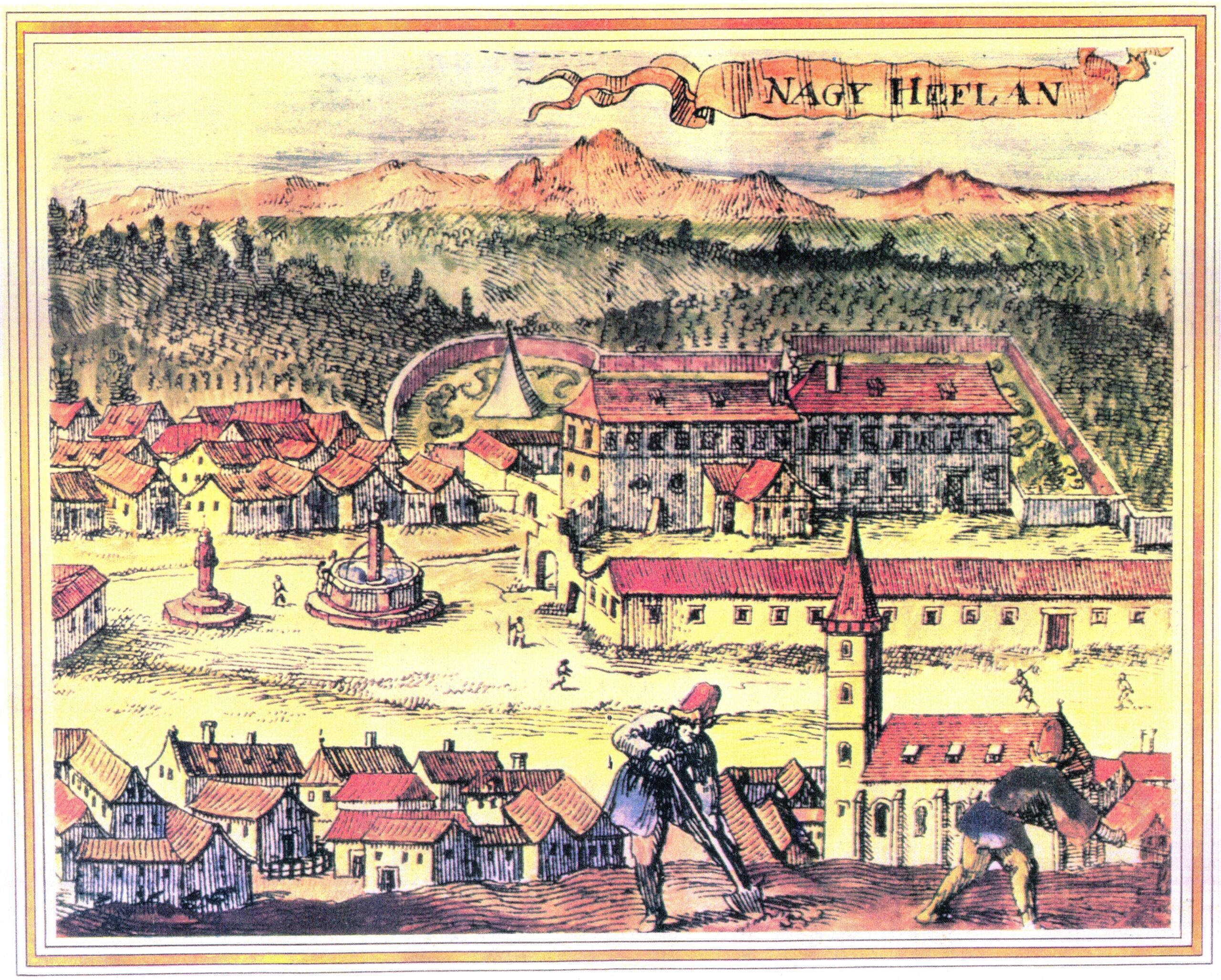 Großhöflein Zeichnung 1680